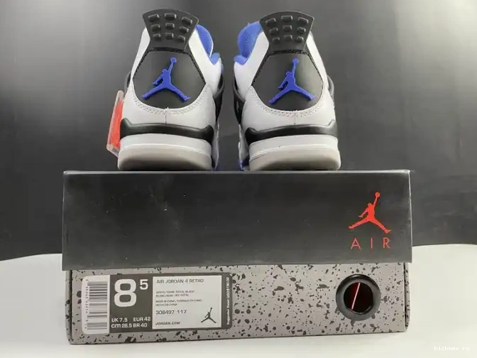 Cheap Kickmax Jordan Retro (2017) Motorsports 308497-117 4 0605
